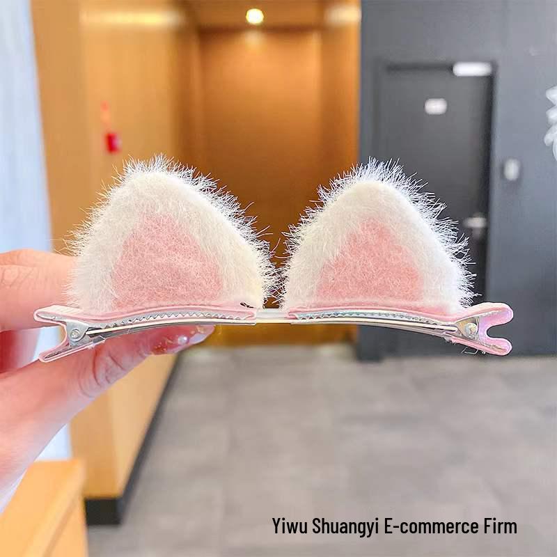 

Плюшевые заколки для волос с кошачьими ушками - Милые, Забавные, 3D-дизайн для девочек и женщин