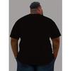 Europäische Größen Herren Sommer Trend T-Shirt, T-Shirt im künstlerischen Stil, Lässiges und bequemes Herren-T-Shirt, GROSSE GRÖSSEN
