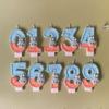 Creative Handmade Digital Candle Birthday Cake for Party Birthday, Cute Candle Accessories for Children's Birthday Celebration