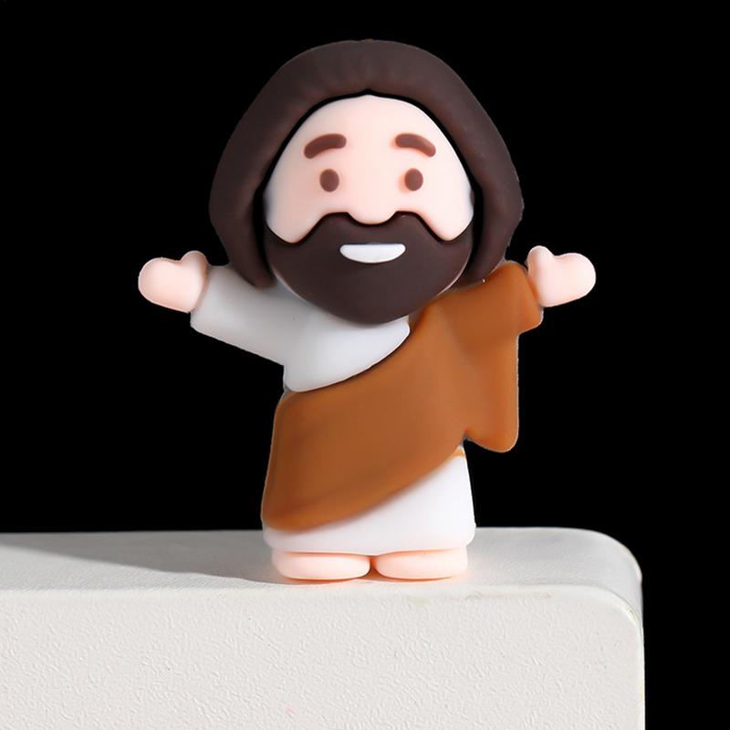 Easter Jesus Toys Christmas Mini Jesus Figurines Decorative Multifunctional Party Favors Sunday School Craft 20pcs Easter Jesus