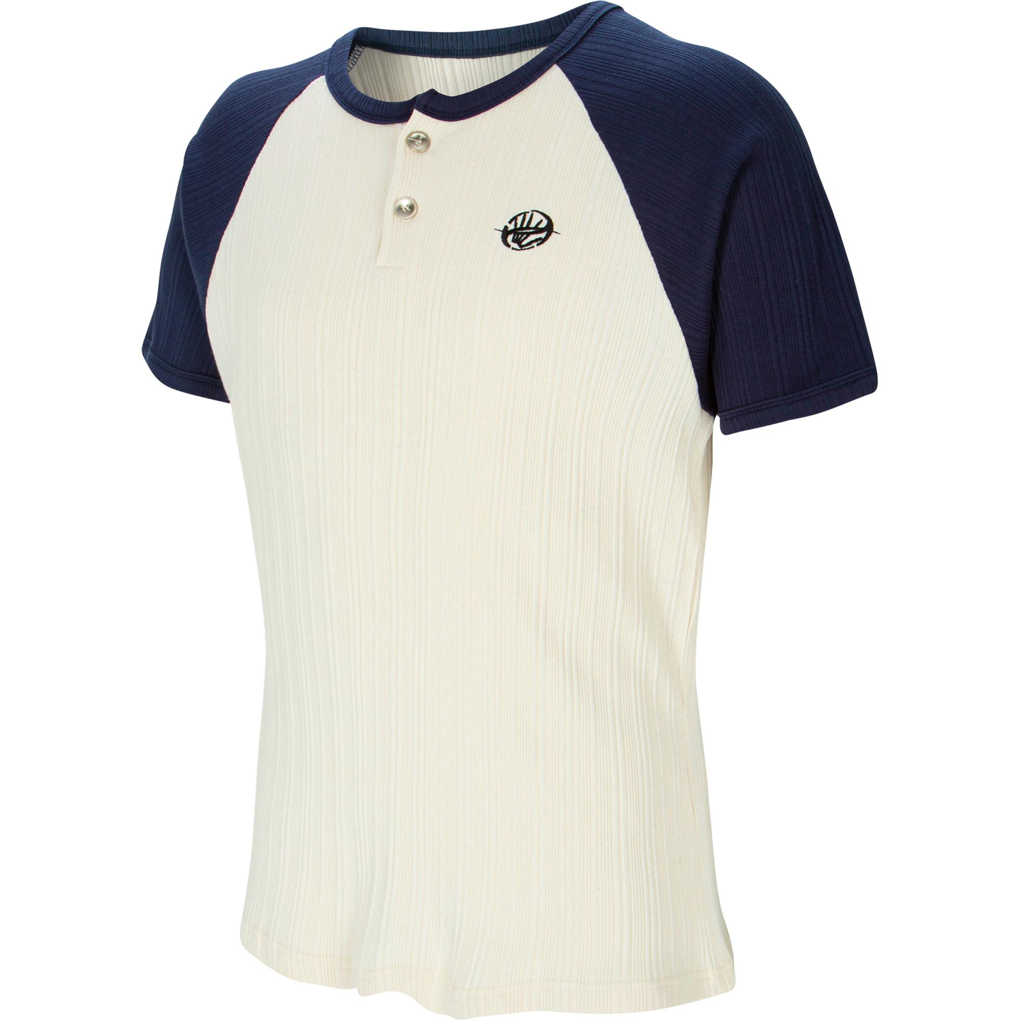 End Five Club Henley Neck Raglan Short Sleeve [Navy] Navy