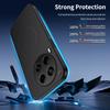 For Tecno Camon 30 Pro Carbon Fiber Black Phone Case For Tecno Camon 40 Pro Silicone Soft Magnetic Wireless Charge Back Cover