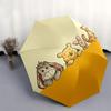 Winnie and Friends Themed Travel Umbrella-8 Ribs Automatic Opening and Closing, Portable Folding Design, Compact and Stylish Umbrella