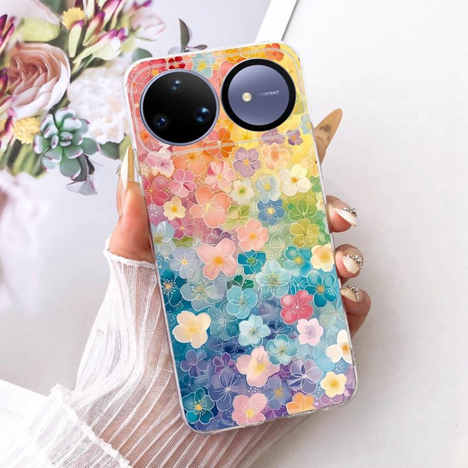 Flower Cartoon Fashion Design Phone Case For Huawei Nova 15 Ultra Nova 15 Pro Nova15 Funda Soft Silicone Shockproof Back Cover