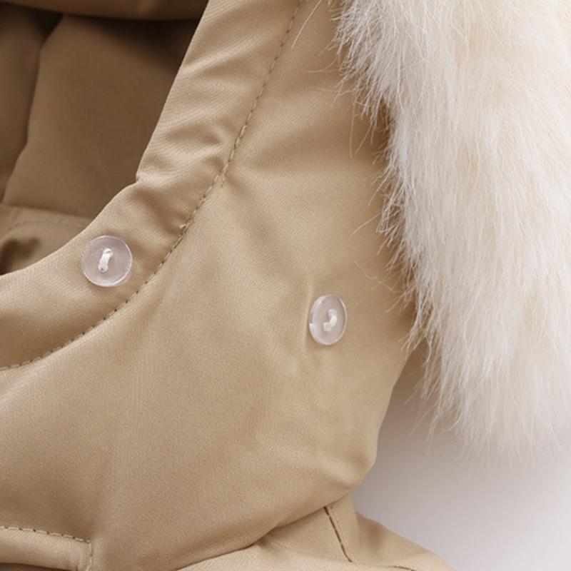 Salopetă de iarnă pentru bebeluși -30 grade, groasă, costum de schi pentru băieți, geacă caldă pentru copii, impermeabilă, cu glugă, costum de zăpadă pentru fetițe 1-5 ani