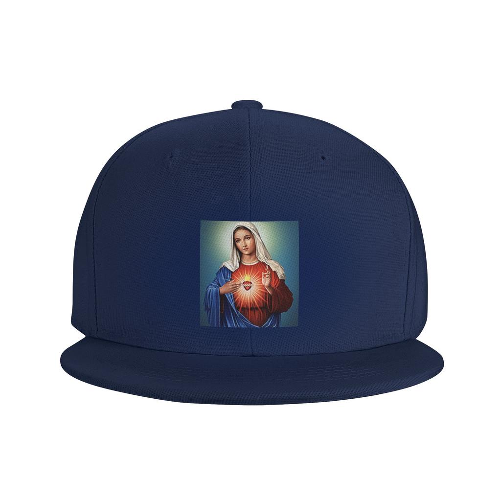 Immaculate Heart of Mary Virgin Mary Baseball Caps Snapback Fashion Baseball Hats Breathable Casual Casquette Outdoor for Unisex