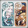 Genshin Impact Phone Case For iPhone 17 16 15 11 12 14 13 Pro Max Mini XS XR 7 Plus 16E Air Shockproof Transparent Cover Fundas