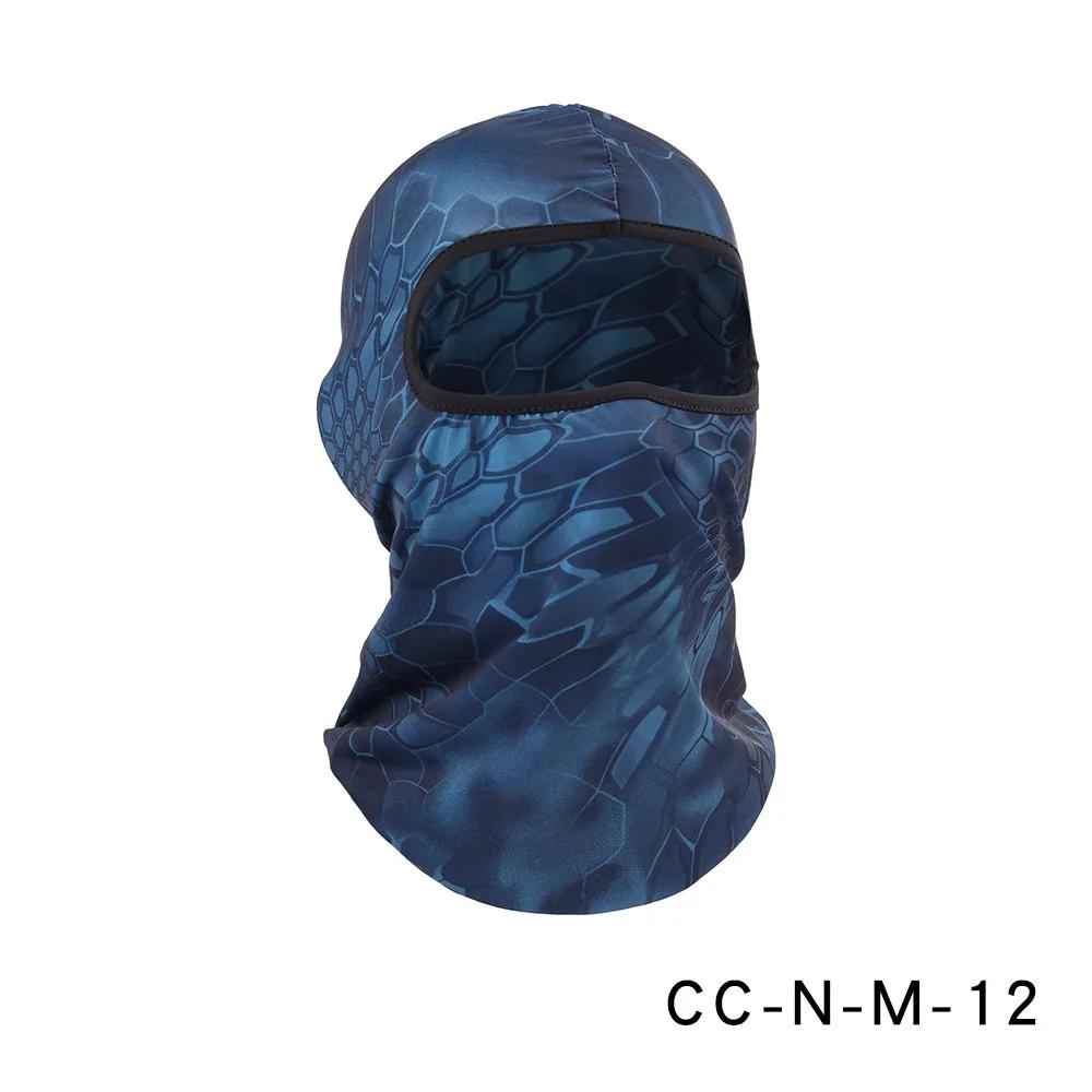 Men Caps Cycling Mask Balaclava Bandana Full Face Sport Ski Windproof Breathable Anti-UV Motocross Motorcycle Helmet Liner Hat
