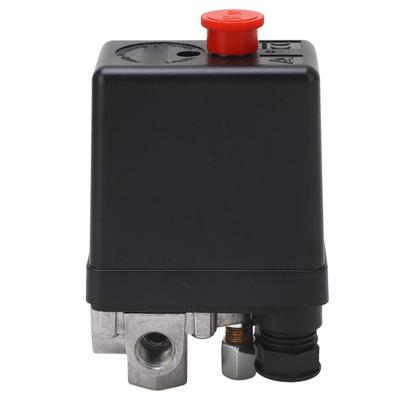 Pressostat de Compresseur d'Air 6 à 8 kg Robuste 4 Ports Interrupteur de Compresseur d'Air NPT1 4in 135 à 175PSI 20A AC 240V