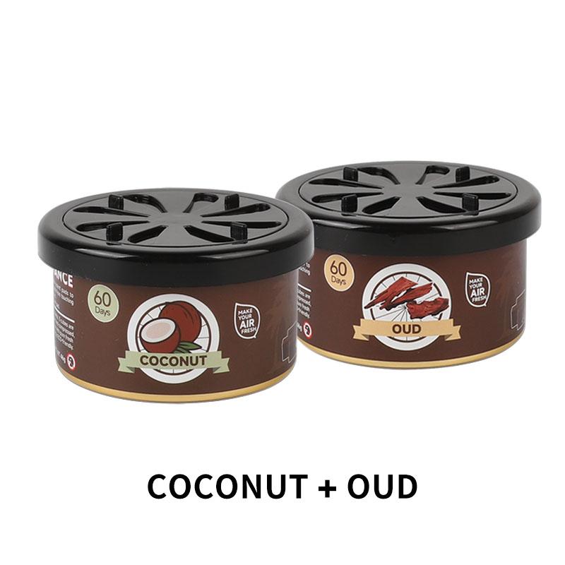 Cherry scented Car air freshener automobile perfume wood block essential oil diffusion fragrance long-lasting  elimination odor