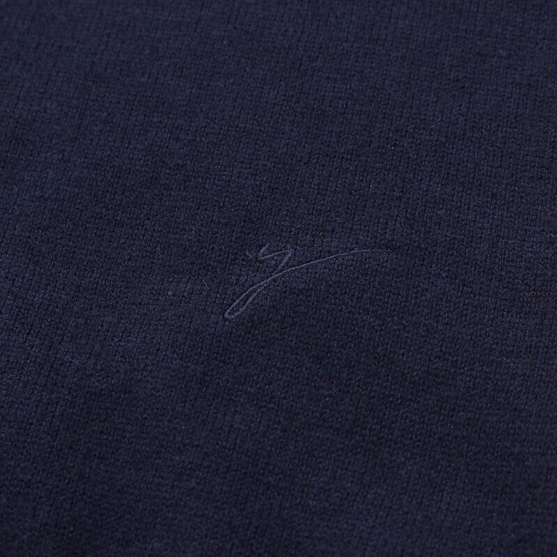 Youngor Men's 100% Wool Business Casual Crew Neck Sweater