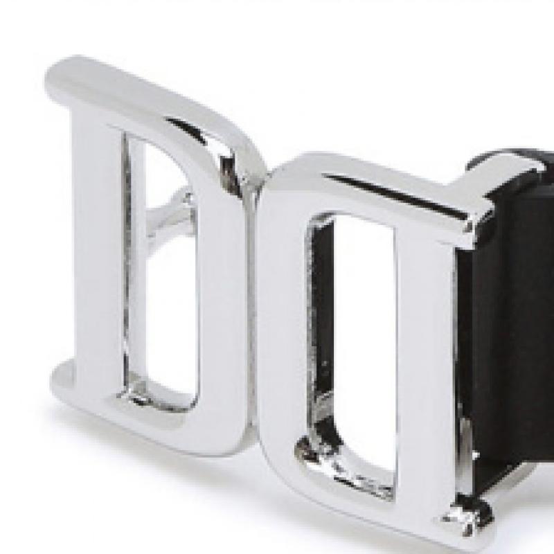 DakS Black Dd Silver Buckle Leather Women S Belt