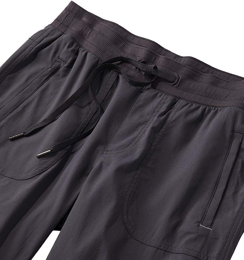 LL Bean Women's Vista Camp Pants, Slim Leg, US Fit, Petite, Size Small, Gray, Granite, 1000040148