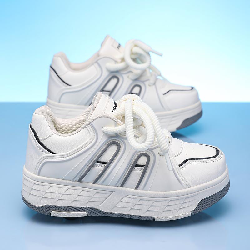 Dziecięce buty do chodzenia na czterech kółkach Odpinane buty płaskie Dziecięce buty do jazdy na czterech kółkach Buty do jazdy dla dziewczynki