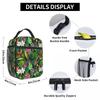 Tropical Floral Lunch Bag For Child Bohemian Paradise Lunch Box School Portable Thermal Lunch Bags Oxford Designer Cooler Bag