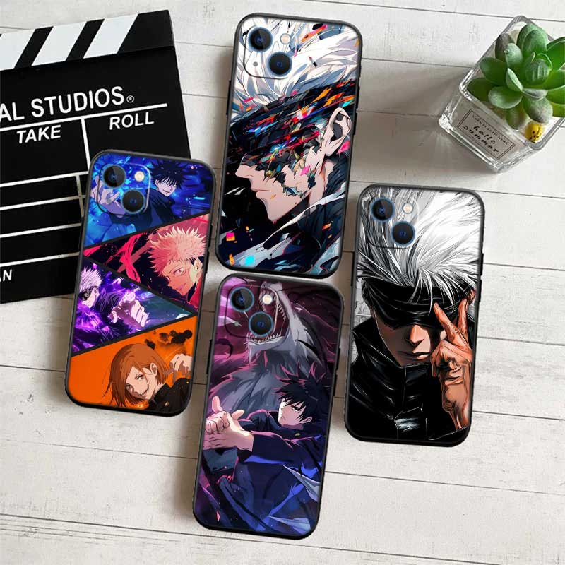 NH27 G-Gojo S-Satoru Phone Case for Samsung Galaxy S20 S21 S22 Ultra FE + Plus A21S A22 A24 A25 A26 A30 A30S A31