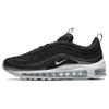 Air Max 97 Syntetická kůže Odolné proti oděru Nízké Dětské Běžecké boty Černá Dospívající AH9153-001