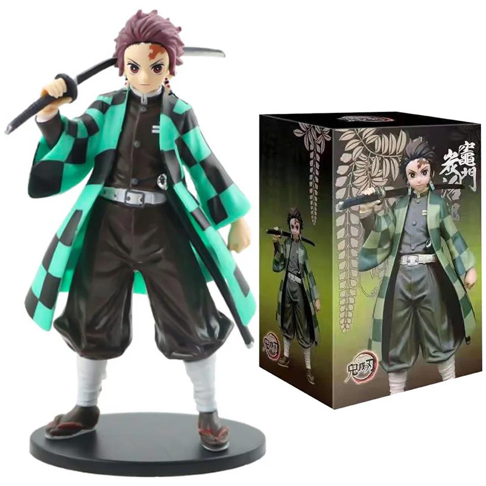 Blooded Anime Ghost Slayer Character Zaomen Charcoal Jiro Zaomen You Bean Figurine PVC Model Desktop Decoration Ornament
