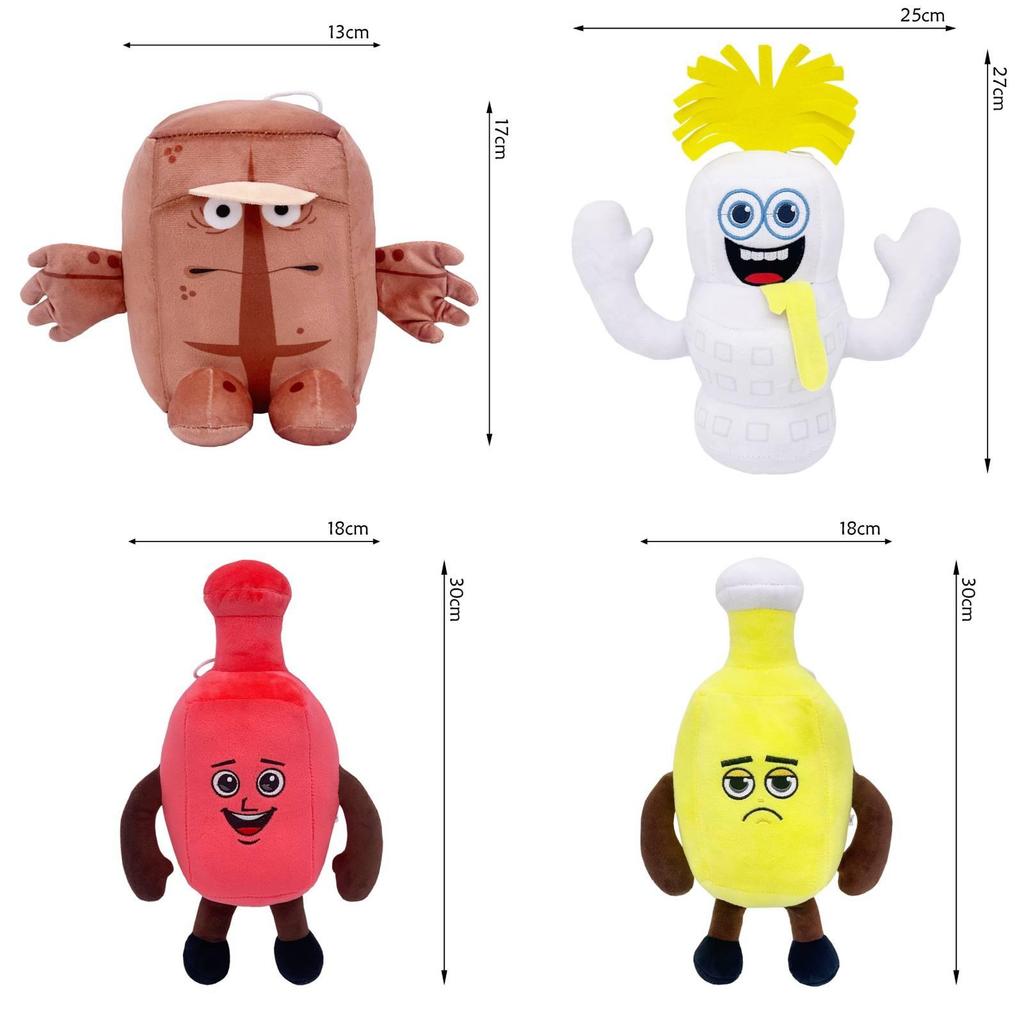 Plants Vs Brainrot Plush Toy With Soft Short Pile For Collectors And Giftgiving