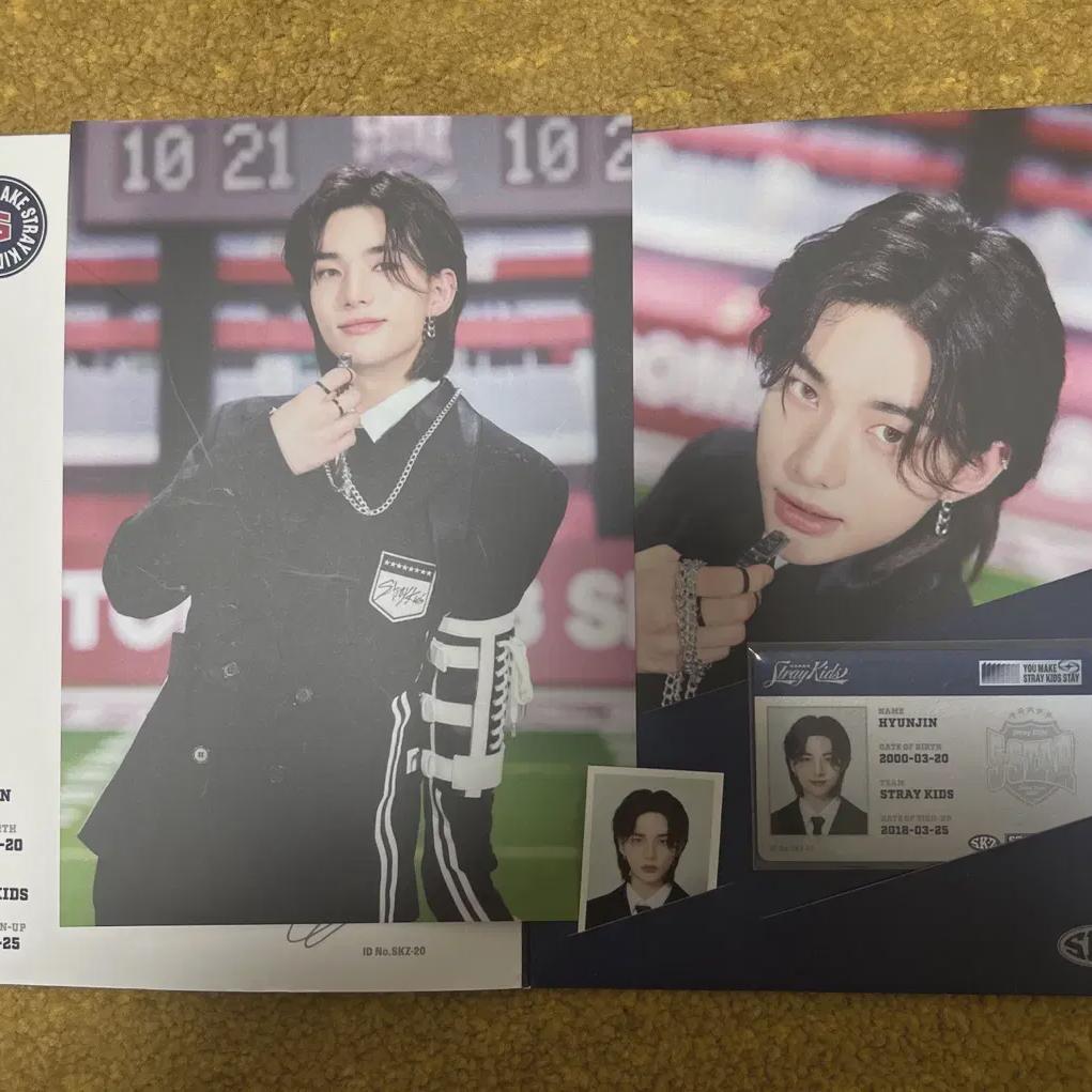 

Straykids Hyunjin Profile Book Business Card Straykids Poster