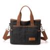 Korean Minimalist  Large Canvas Women Crossbody Bag, Durable Washable Versatile Handbag For Office Commute School Life And Weekend Shopping Activities