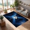 Tappeto Morbido per Pavimento Antiscivolo con Motivo Calcio Atalanta FC Tappeto per Interni Tappetino Decorazione Sportiva per Camera da Letto