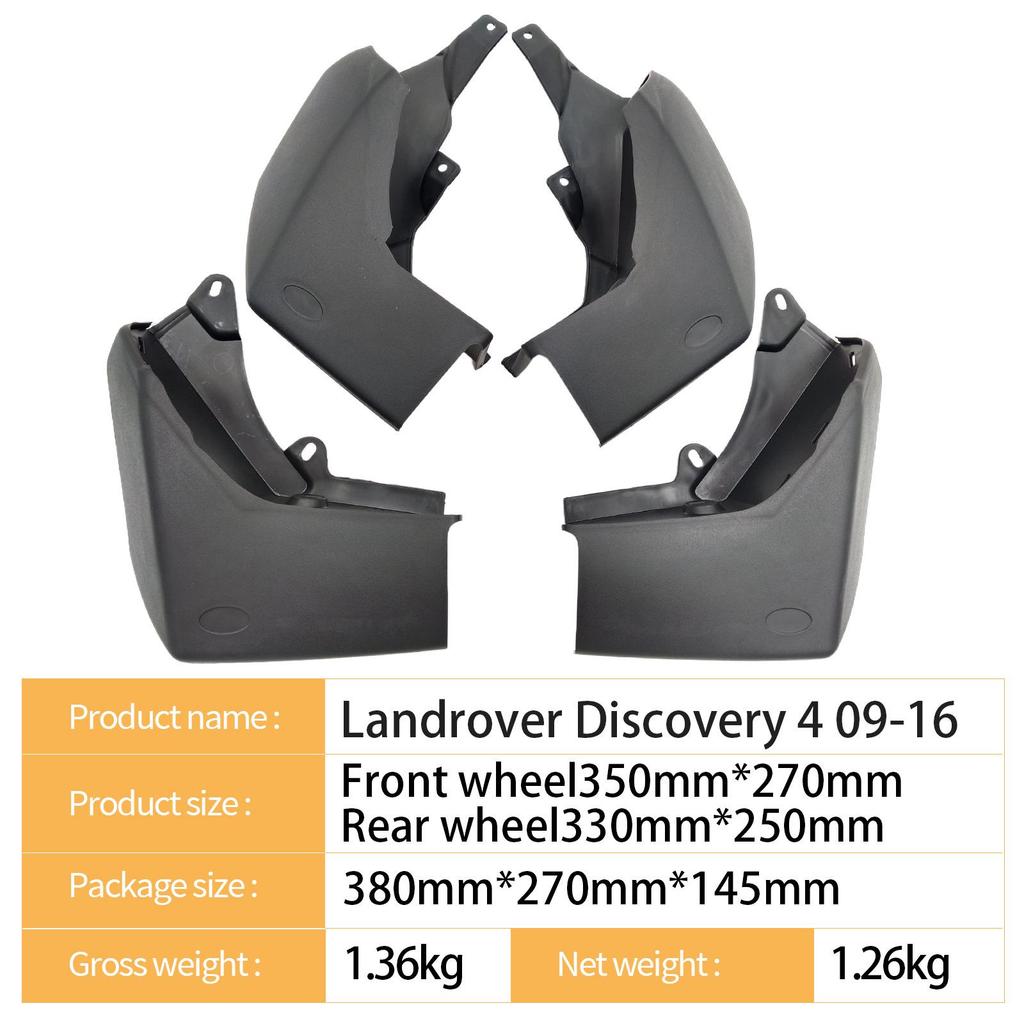 Land Rover Discovery 4 (2009-2016) Tire Mudguard