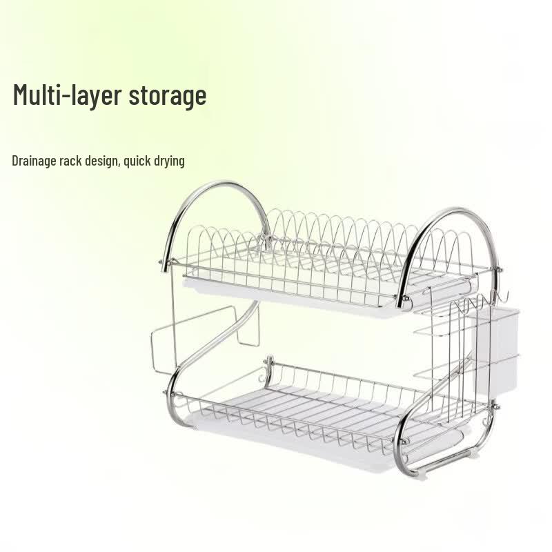 Cmaos Multi-layer Kitchen Dish Drying & Storage Rack