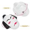 Toyvian Maske im japanischen Stil Samurai Okame Kabuki Japanischer Unterhaltungskünstler Kostüm Traditionelles Cosplay Festival Halloween Schul-Kulturparty