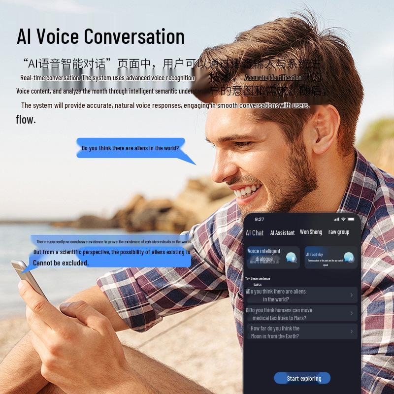 AI Smart Bluetooth Glasses: Slim, Lightweight, UV Protective, Versatile Fashion Sunglasses with Advanced Technology