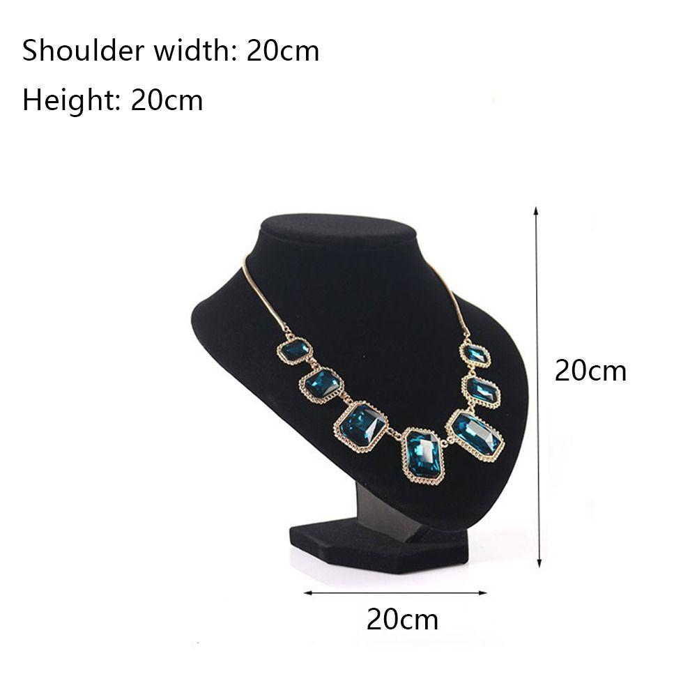 New Pendant Display Jewelry Display Rack Mannequin Jewellery Display Organizer Stand Retail Shop Decorate Bust Holder