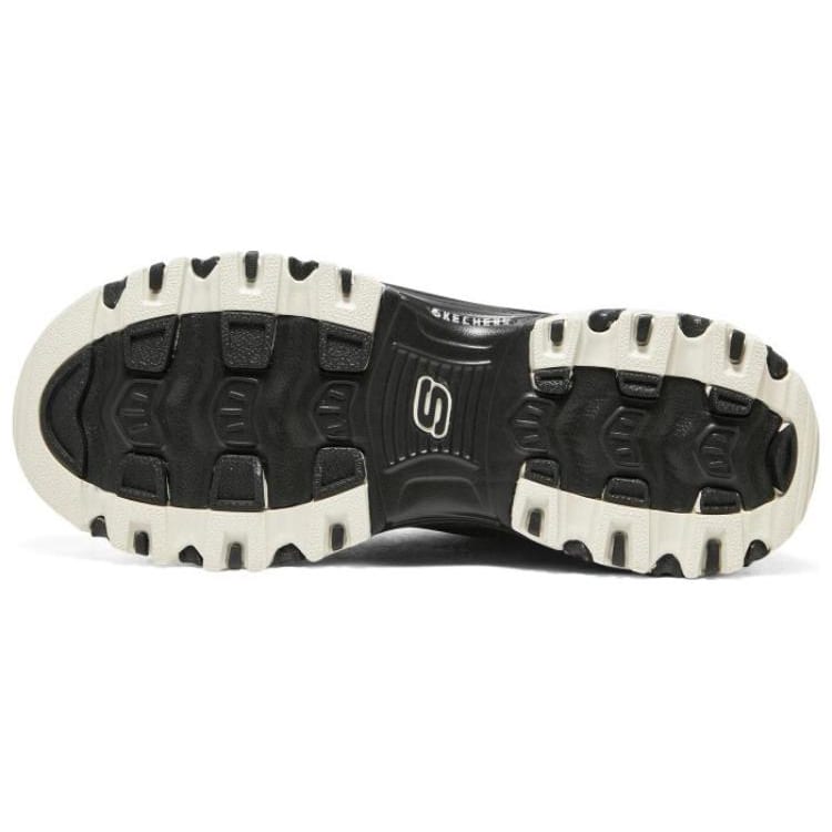 Skechers D'Lites 1.0 Comfortable Abrasion Resistant Breathable Abrasion Resistant Breathable Low top Chunky Sneakers 896269-BKNT