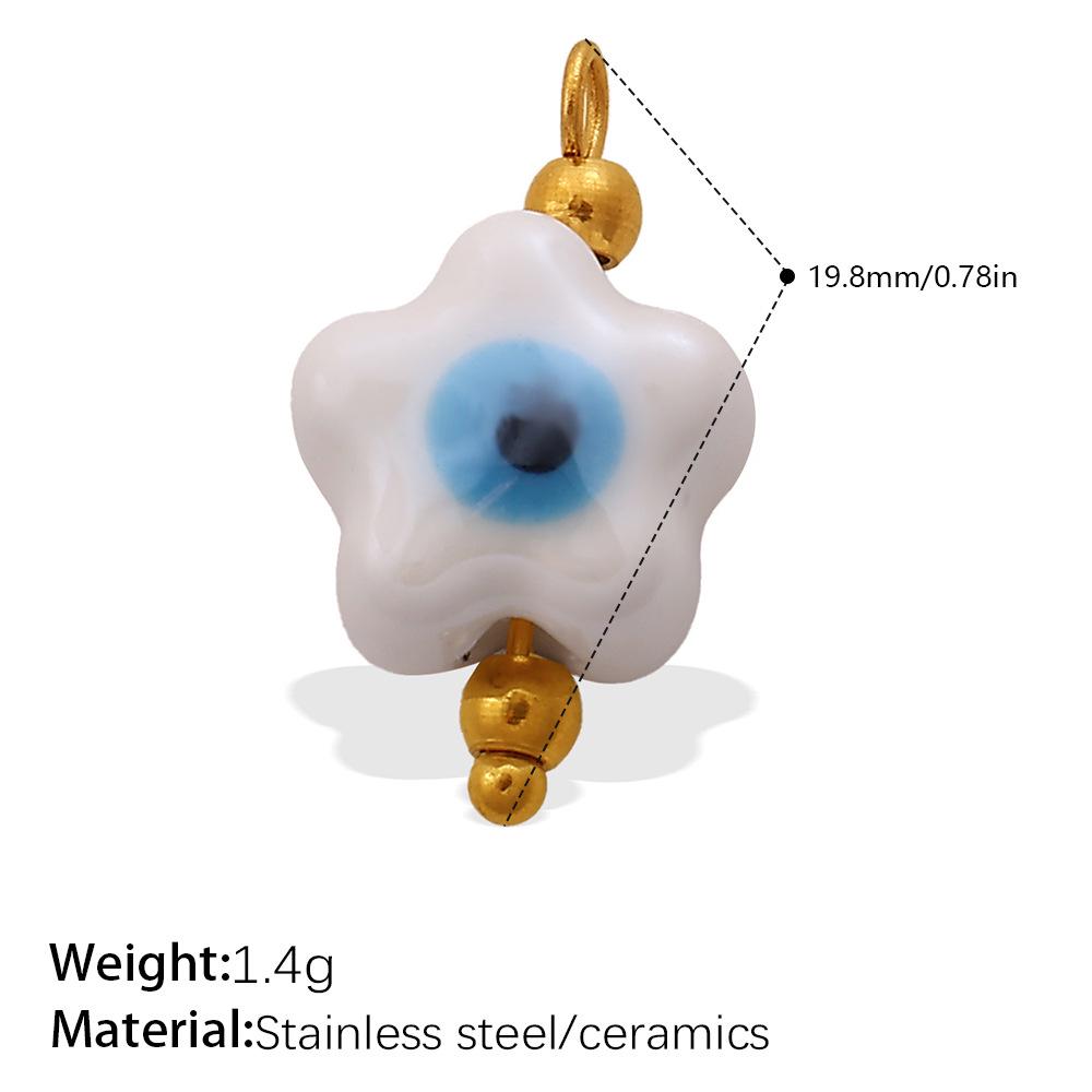 

Hexagonal Flower Ceramic Beads for DIY Bracelet & Necklace Jewelry Making