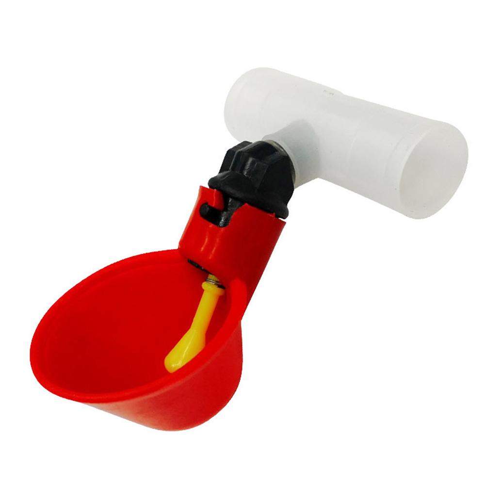 5PCS Automatic Drinker Poultry Drinking Water Cups Plastic Drink Bowl for Poultry Chicken Birds Hen