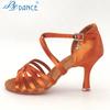 Professional Latin Dance Shoes Female Adult Cha-cha Rumba Mid-high-heeled Soft-soled Dance Shoes