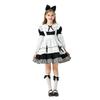 2026 Plaid Long Sleeve Maid Dress Alice Girl Lolita Princess Dress Children's Dress Girls Skirt