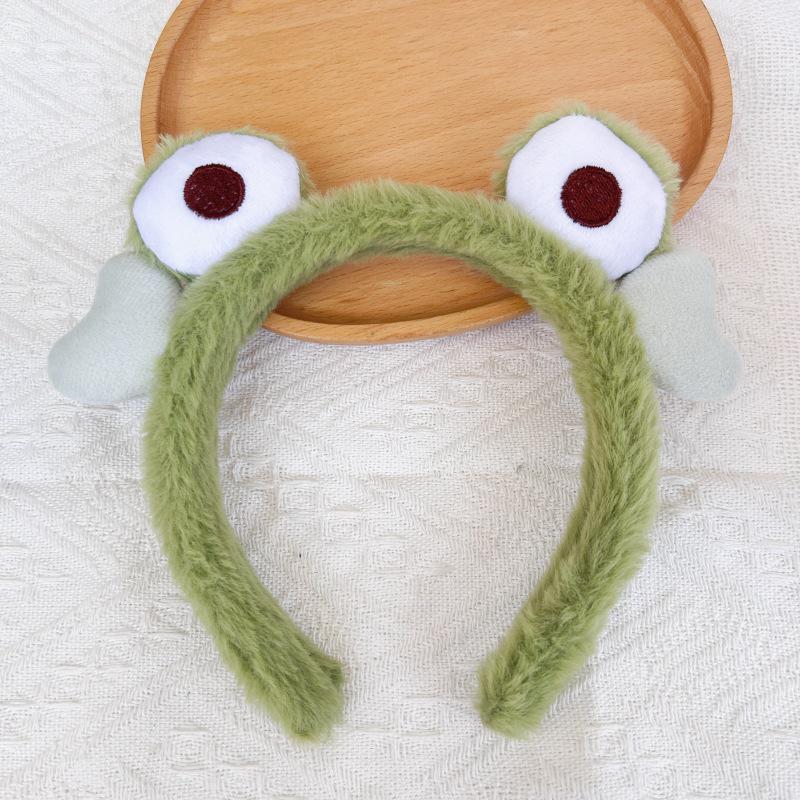 Adorable 2024 Cartoon Hair Tie & Plush Headband Set for Women - Cute Hair Accessories & Gift