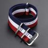 Sport Nylon Watch Band for Women&Men Watch Strap 16mm 18mm 20mm 22mm 24mm Army Sport Strap Fabric Nylon Watchband Buckle Belt