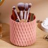 Rotating Pen Holder Desktop Makeup Brush Storage   Plastic Home Decoration for Cosmetics Pencil