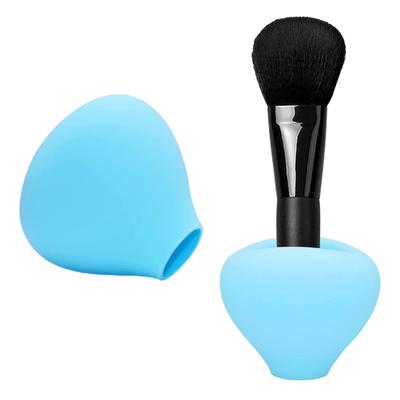 Make-up Kwast Beschermers Make-up Kwastenhouder Herbruikbare Siliconen Stofkap Kwasten Organizer Etui voor