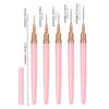 5Pcs Nail Art Liner Brush Set, French Stripe Line Painting Drawing Flower Pen for Acrylic & Gel Polish Manicure Tool