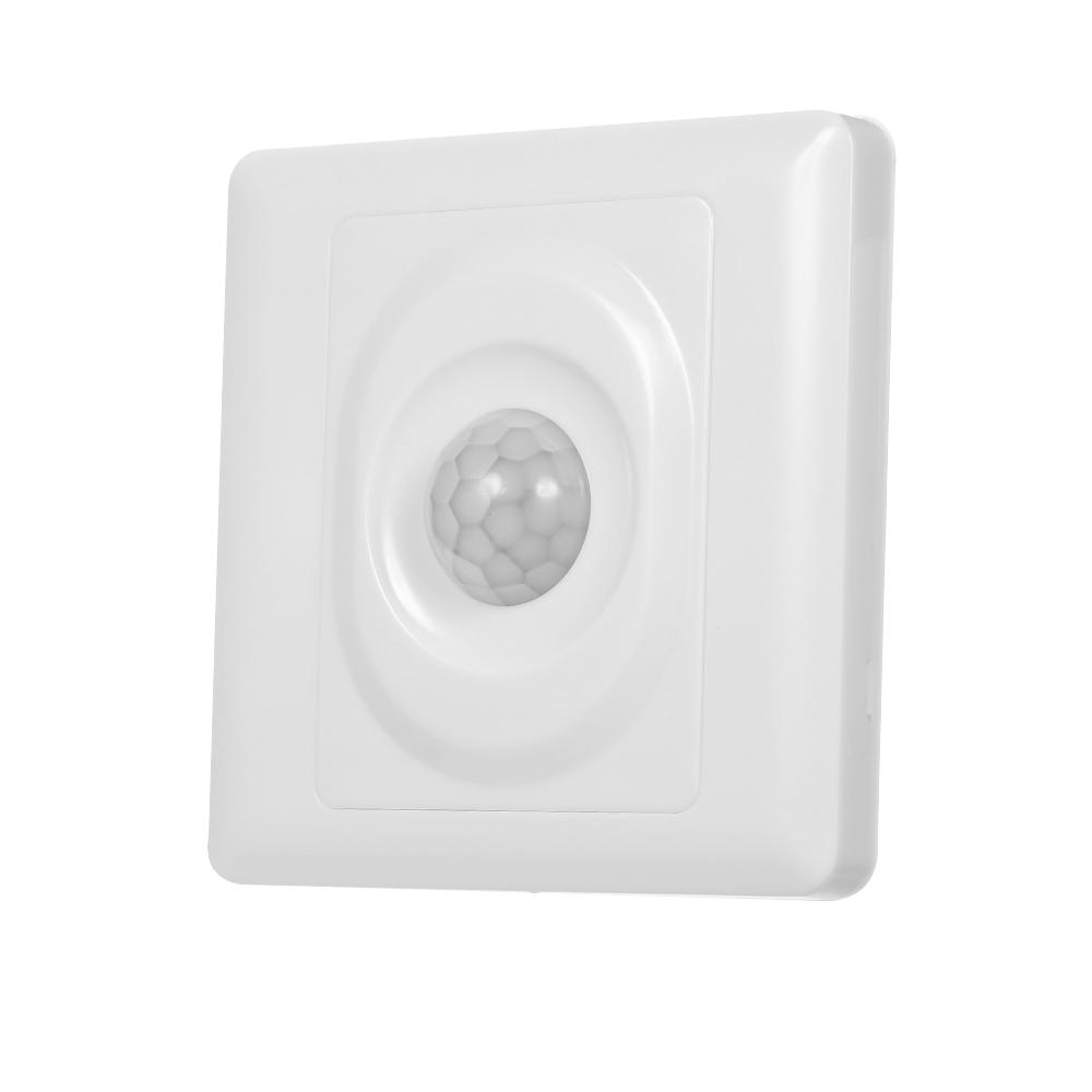 Wall Mounted Automatic IR Infrared Motion Sensor ON OFF Switch Wired PIR Movement Detector Light Switch