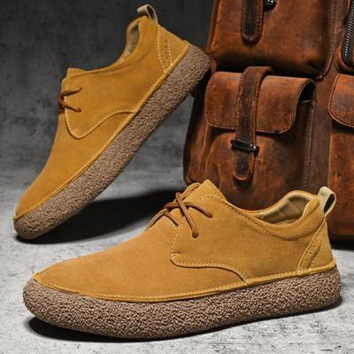 Herbst Wildleder Leder Freizeitschuhe Schnürschuhe Herrenschuhe Schlupfschuhe Fahren Herren flache Schuhe Sneaker Herren Plateau Oxford Schuhe für Herren