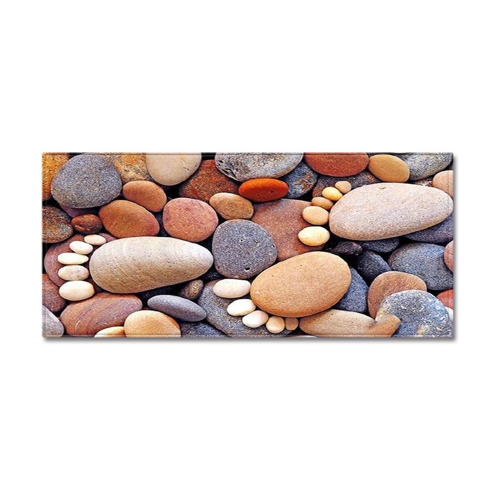 Small Fresh Household Door Mat, Kitchen Absorbent Strip, Bedroom Non-Slip Floor Mat, Living Room Carpet