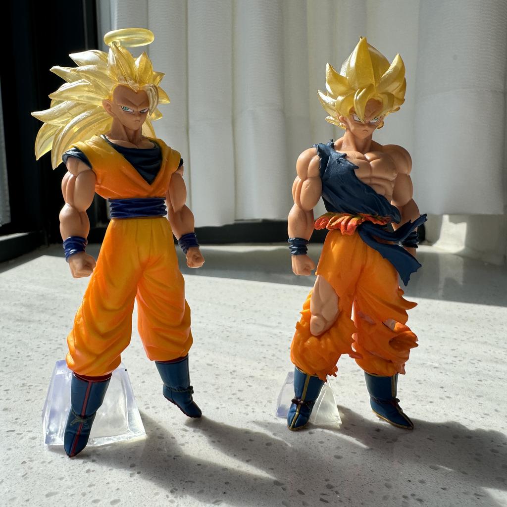 Original Dragon Ball HG Series Gacha Toys Son Goku Anime Figure Model Ornaments Toys