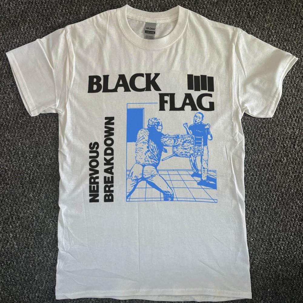black flag nervous breakdown t shirt Unisex T-Shirt L