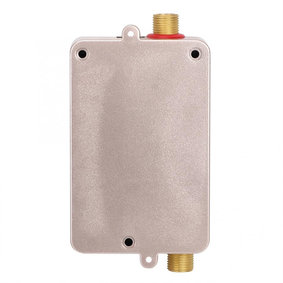 Electric Water Heater Hot Shower  Fast Heating Kitchen Bathroom Stainless Steel Instantaneous Tankless Water Heater 110/220V