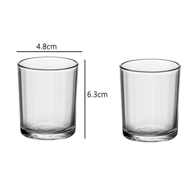 

2pcs Sets Exquisite Cocktail Glass Luxury Wine Glasses Bar Brandy Beer Cups Transparent Glass Cup European Style Whiskey Glass 2pcs