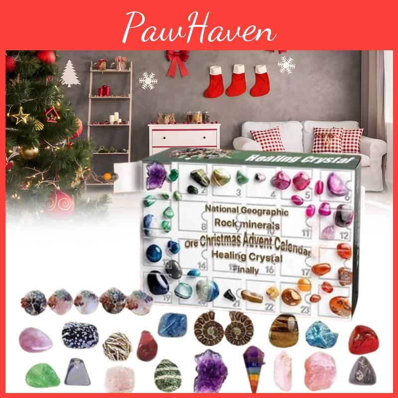 Exquisite Rock Green Gift Box Advent Calendar With 24 Surprises For Christmas Joy