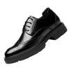 Brock Herrenschuhe 10cm innen höhenerhöhende Lederschuhe Herren Leder Dicksohlen Businesskleid höhenerhöhende Schuhe 8cm Freizeitschuhe